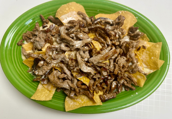 Grilled Steak Nachos Fajitas